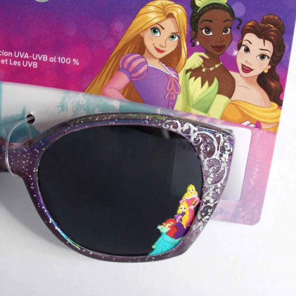 Disney Princess Girl's Sunglasses Youth Girl 3+ Purple Silver 100% UVA